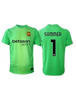 Inter Milan Yann Sommer #1 Målvakt Replika Tredje Kläder 2025-26 Kortärmad